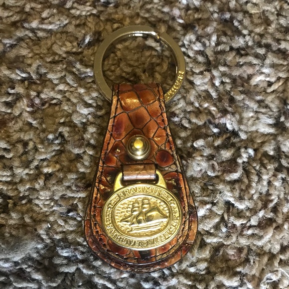 Brahmin Accessories - Brahmin leather keychain Fob